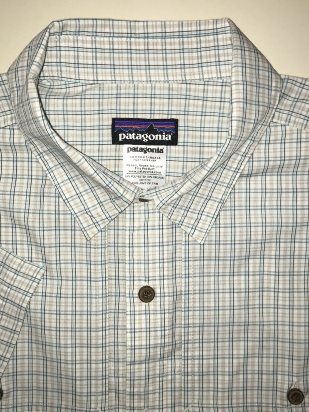 Men's Patagonia Island Hopper Vented Short Sleeve Button Front Shirt-Size: 2XL - Picture 11 of 12